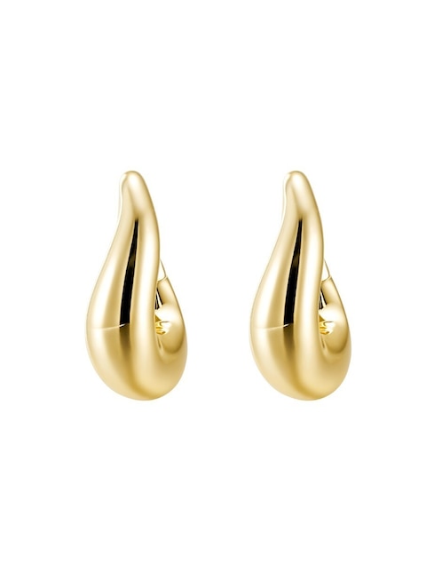 Aretes de aro de plata P 925 1