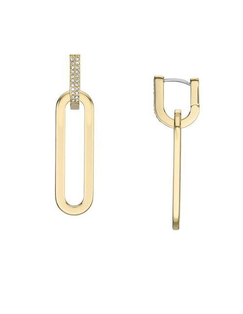 Aretes Fossil con acabado pulido cristal