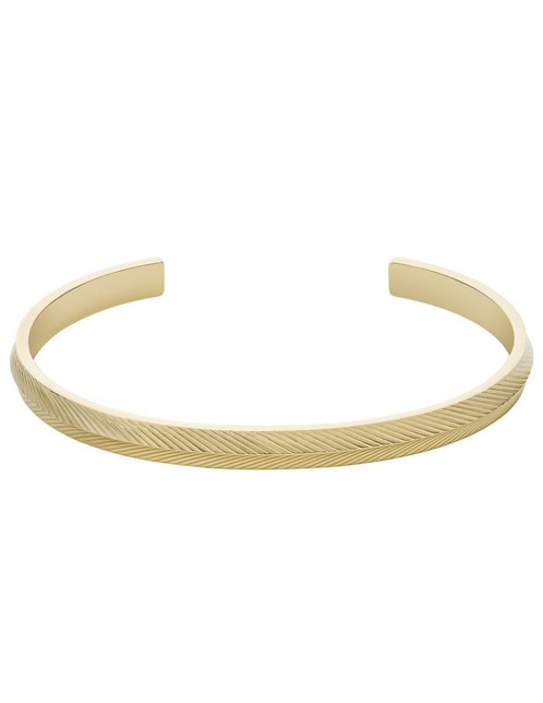 Brazalete Fossil Harlow con acabado