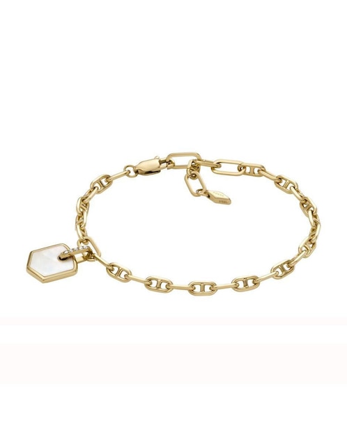 Pulsera Fossil Heritage con acabado