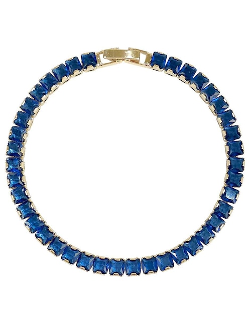 Pulsera con acabado baño de oro de 18k 1