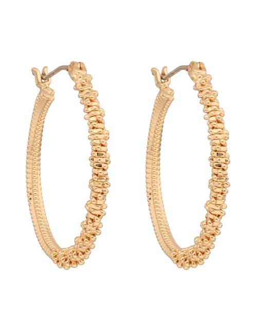 Arracadas Gold Lace con acabado brillante 1