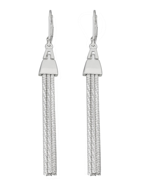 Aretes largos Basic Metal Ears M3 con acabado brillante 1