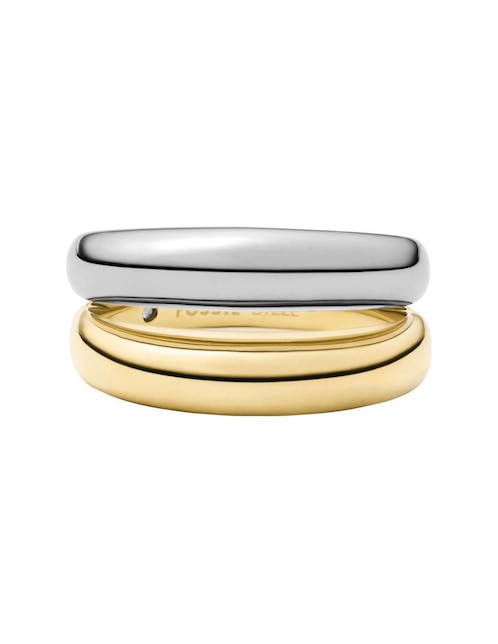 Multi-anillo circular Fossil Ellis pulido