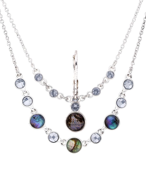 Aretes y collar redondos Enchanted Box Sets 1