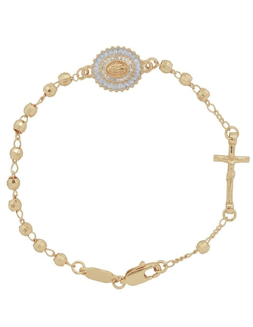 Pulsera Horoz con acabado chapa de oro de 18 K