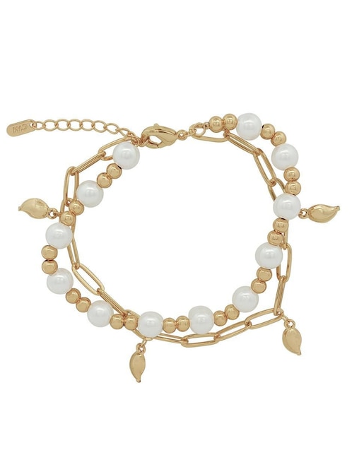 Pulsera Horoz 18 K con acabado chapa de oro