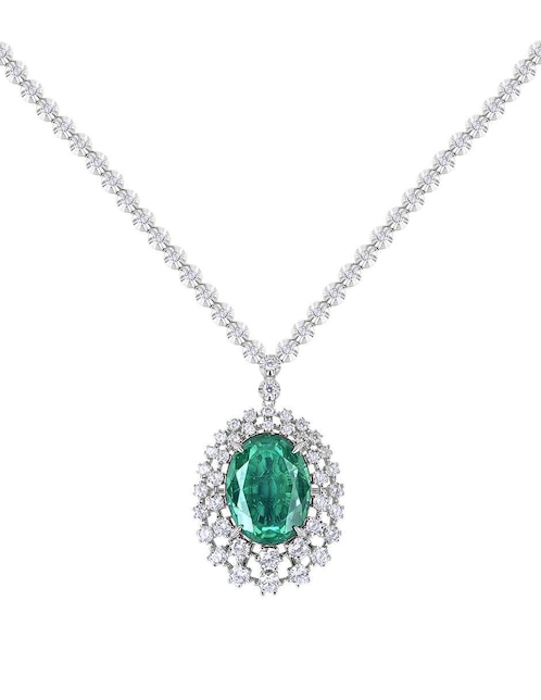 Collar ovalado Gladkova Joyería de plata P 925