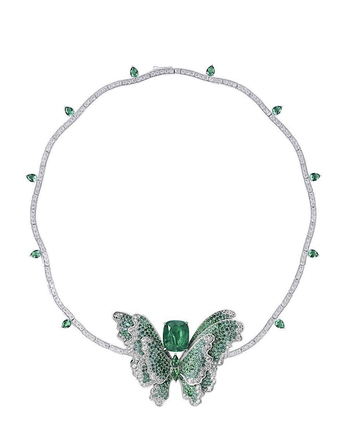 Collar de mariposa Gladkova Joyería de plata P 925