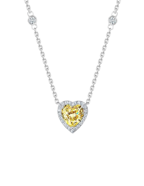 Collar de corazón Gladkova Joyería de plata P 925
