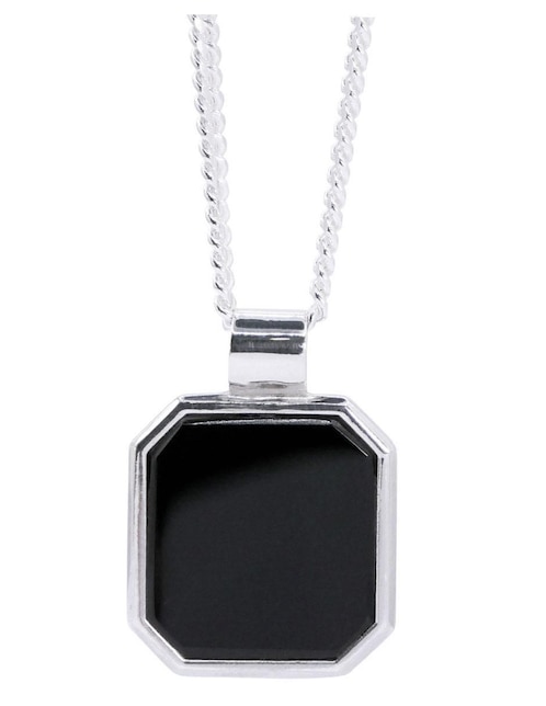 Collar con dije octagonal Crixus Joyeria de plata P 925