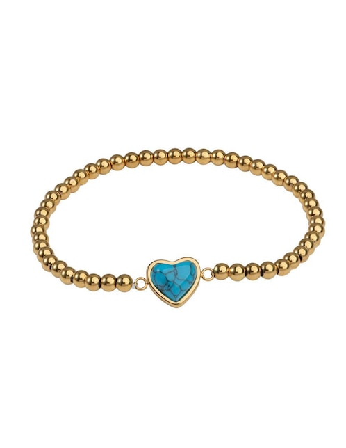 Pulsera Nadia con acabado baño de oro 14 K 1