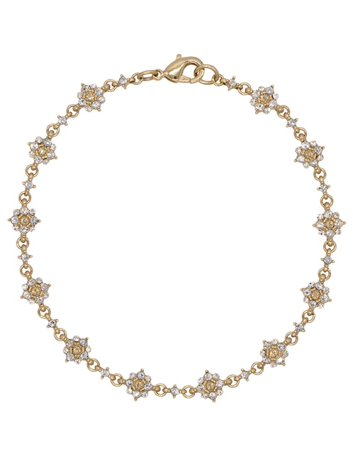 Pulsera con cristal con acabado Pavé 1