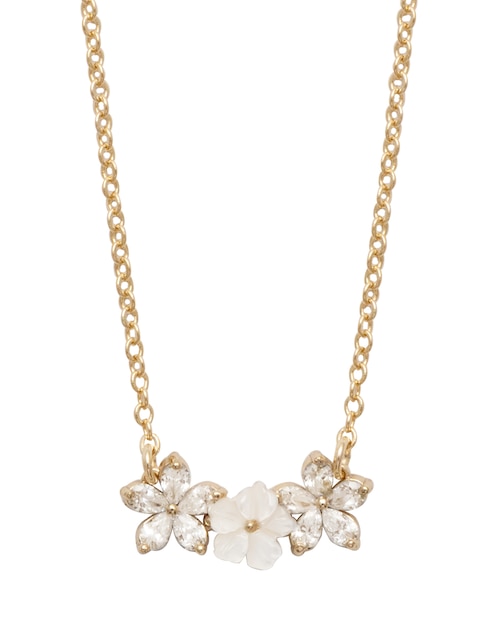 Collar con dije de flor 1
