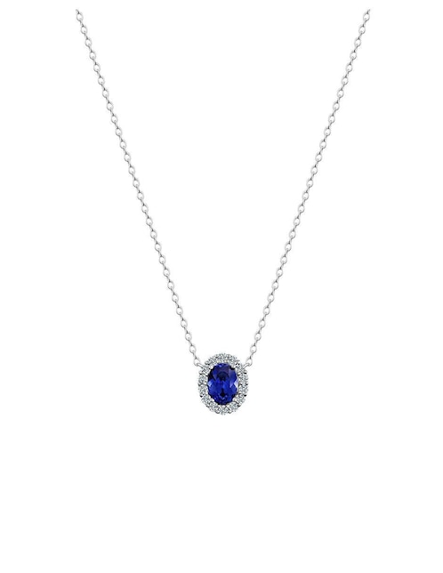 Collar ovalado de plata P 925 1