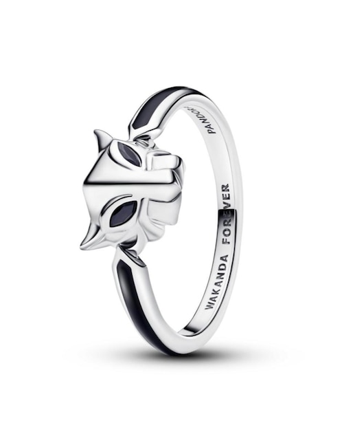 Anillo Marvel Pantera negra P 925 de plata circonita pulido 1