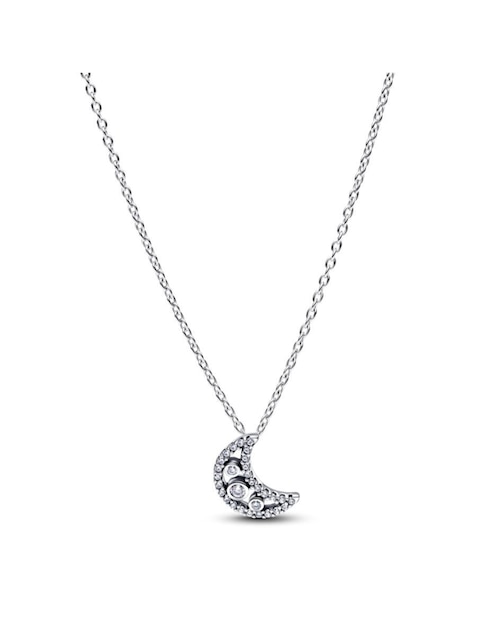 Collar de luna Pandora Moments de plata P 925