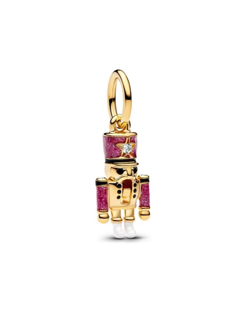 Charm de cascanueces Pandora moments de plata P 925 zirconia cúbica
