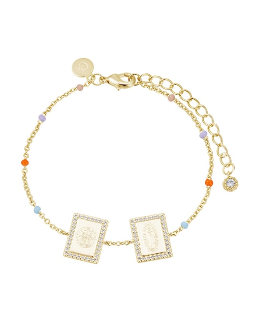 Pulsera Carmela Mía con acabado baño de oro 14 K