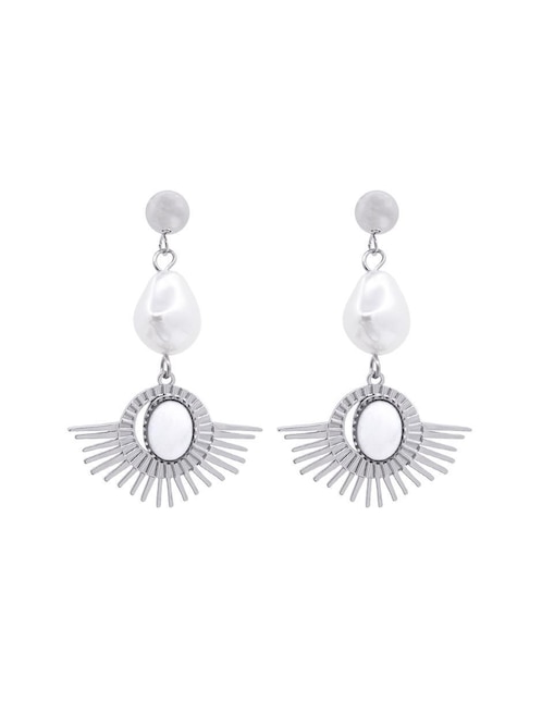Aretes largos Oro Angelus