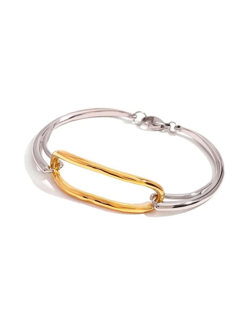 Brazalete Nira 10 k con acabado pulido