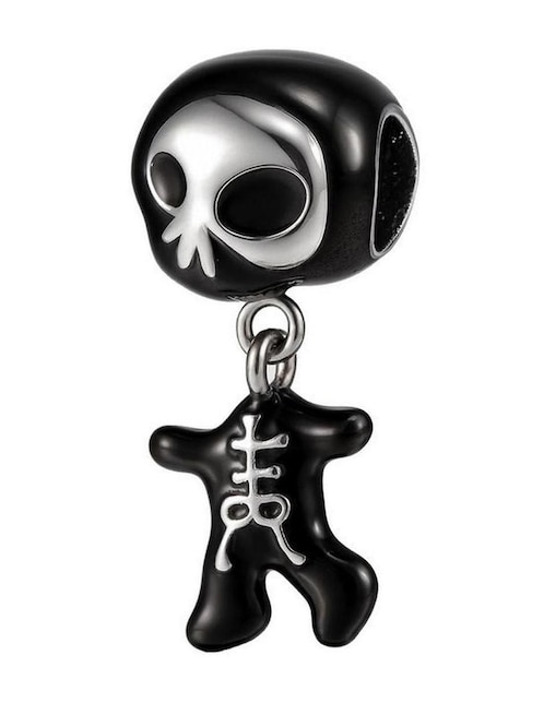 Charm de calavera Glamcharm halloween de plata P 925