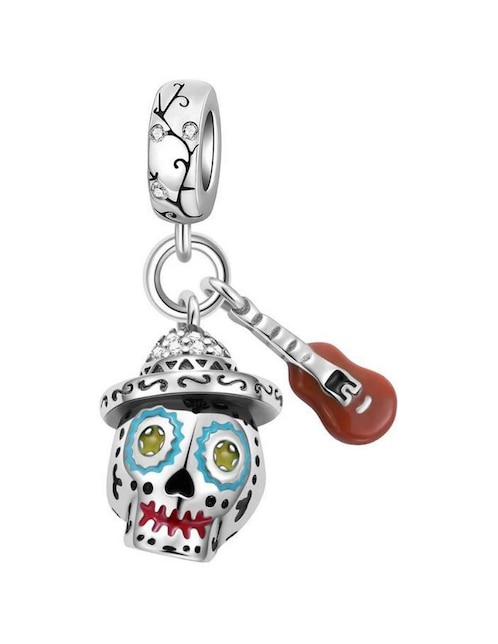 Charm de cráneo Glamcharm de plata P 925