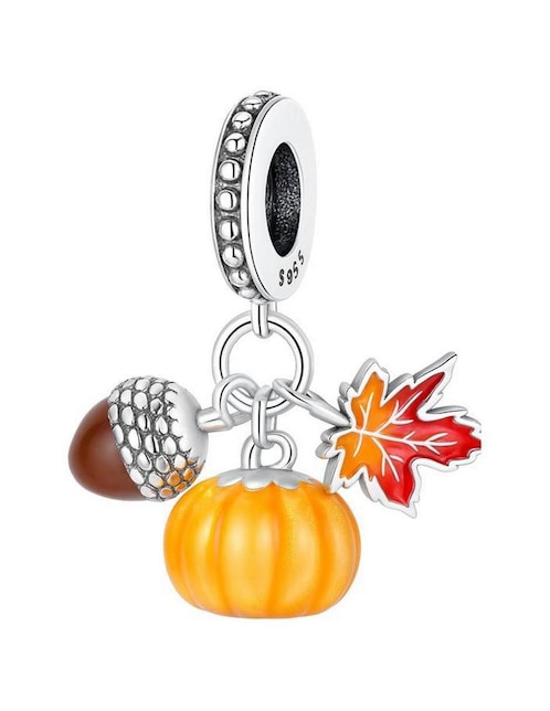 Charm de calabaza Glamcharm de plata P 925