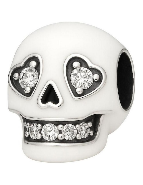 Charm de calavera Glamcharm P 925
