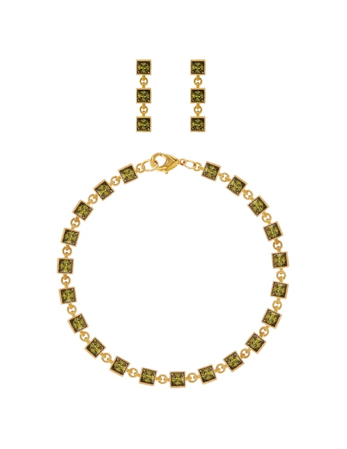 Aretes y pulsera 1