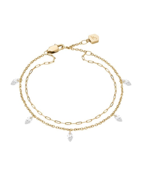 Pulsera Fossil Ellis con acabado pulido