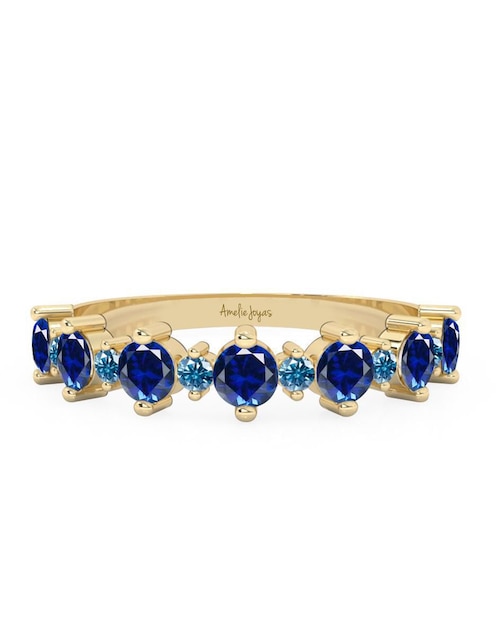 Anillo "de (si aplica)" redondo amelie joyas sin coleccion no aplica 10 k "de" oro sin gema pulido