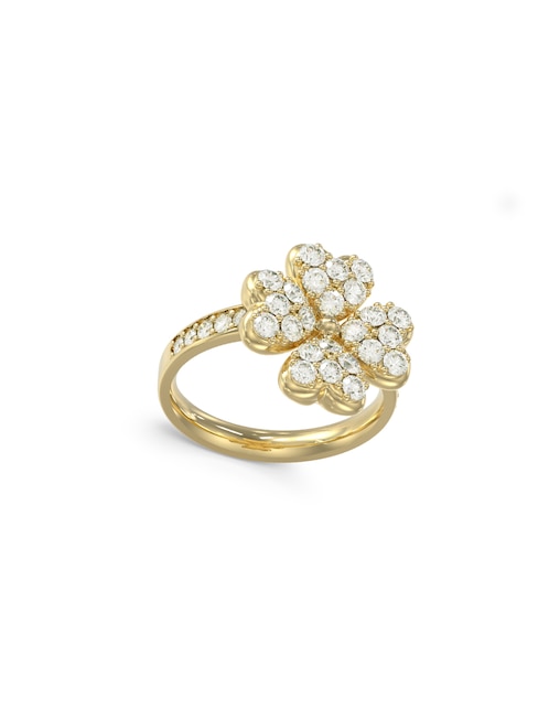 Anillo de flor Love Bites circonita pavé 1