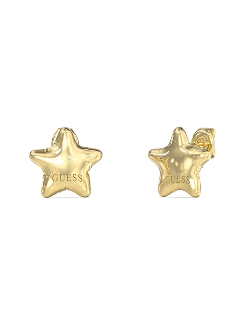 Aretes cortos de estrella Iconique con acabado brillante 1