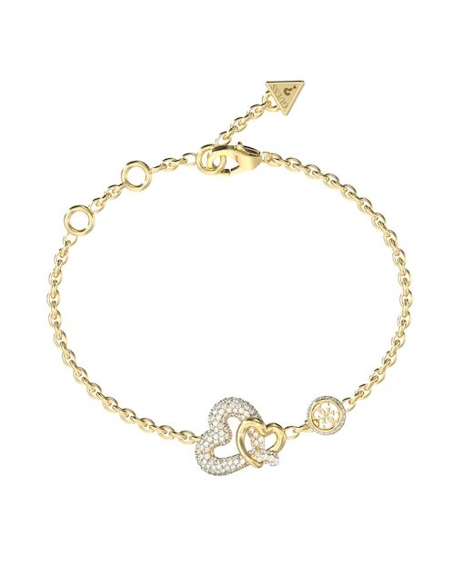 Brazalete Guess con circonita Love Bites con acabado pavé