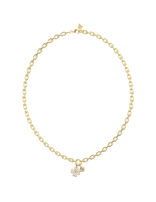 Collar de flor Love Bites de acero inoxidable 1