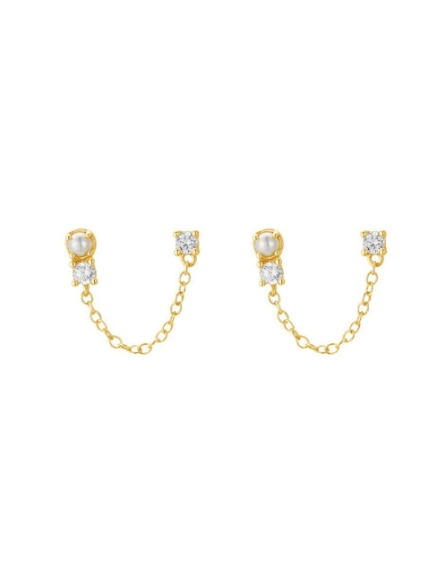 Piercing Classic Revisite de plata P 925 con acabado liso cristal