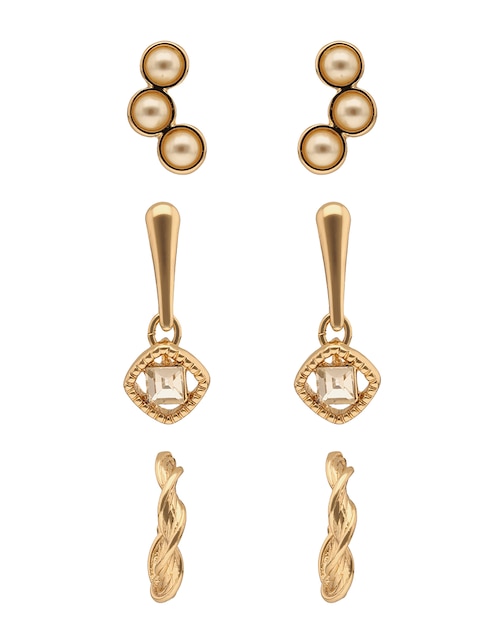 Aretes cortos con acabado pavé 1