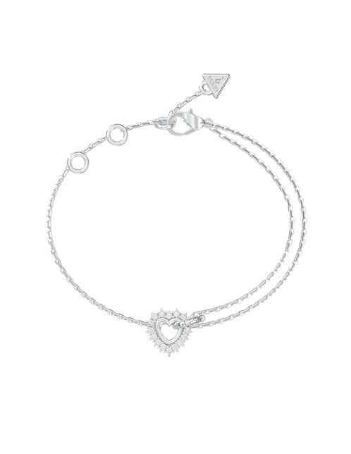 Brazalete Guess con circonita Iconique con acabado pavé