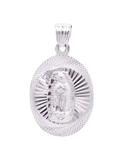 Dije de virgen de guadalupe Boscaini de plata P 925