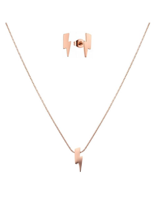 Set de collar y aretes Electric muse 1