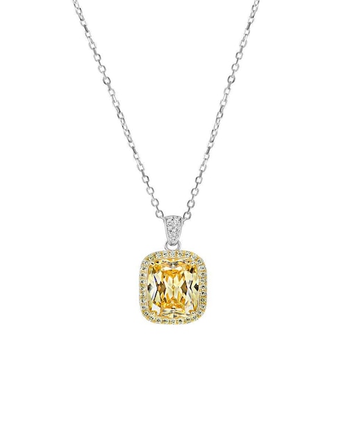 Collar ovalado de plata P 925 1