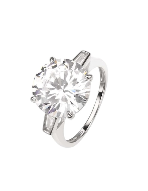 Anillo con gema Natalia Bojalil Luxury P 925 de plata zirconia pulido