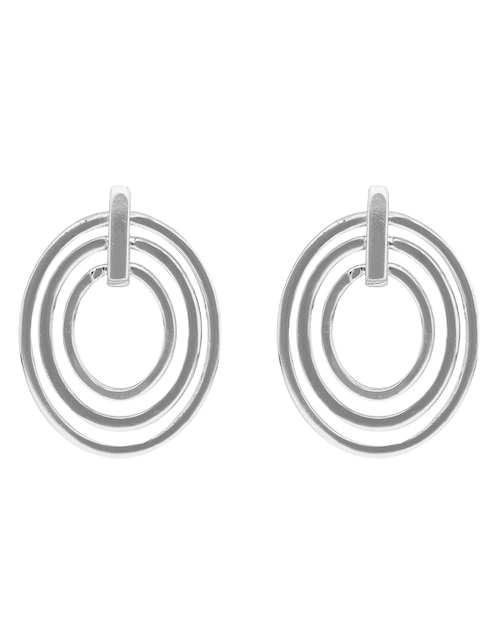 Aretes cortos circulares con acabado pulido 1