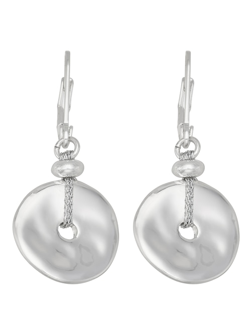 Aretes cortos circulares con acabado pulido 1