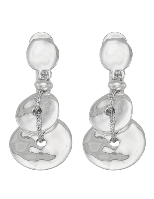 Aretes cortos Clip Capsule con acabado pulido 1