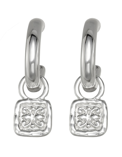 Aretes cortos Basic Metal Ears con acabado pulido 1