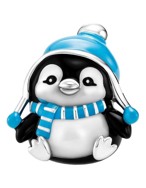 Charm de pingüino Glamcharm de plata P 925