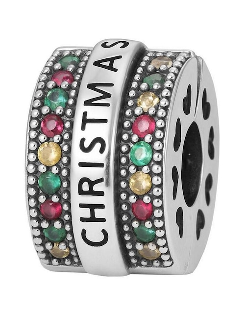 Charm circular Glamcharm de plata P 925