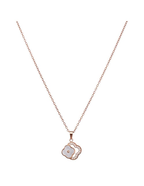 Collar con dije de trébol Enso Bloom Essence